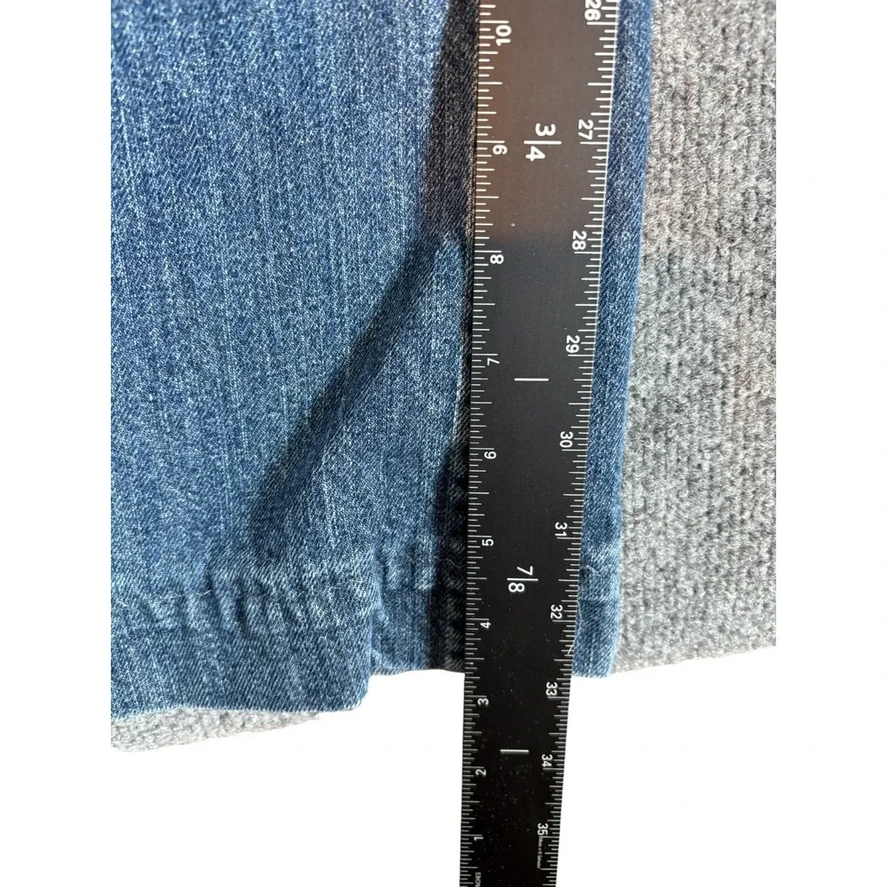 Ariat M4 Bootcut Jeans Men 38x33 Blue Denim Rodeo Denim Low Rise Med Wash Casual